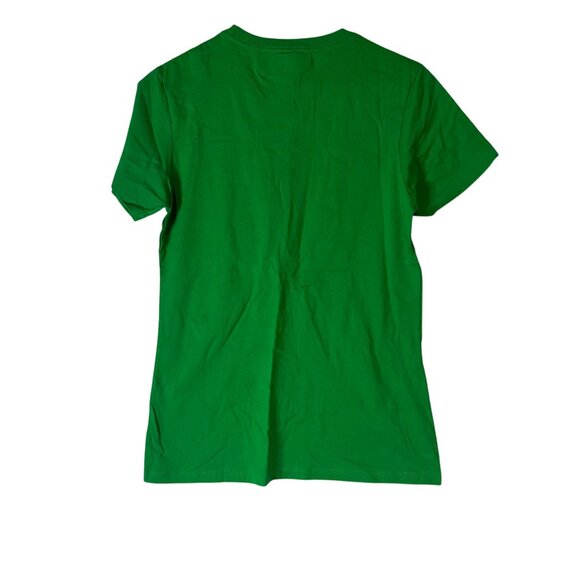 January Woman Graphic Tee Kelly Green Next Level Boyfriend Shirt L Short Sleeves - Picture 2 of 9